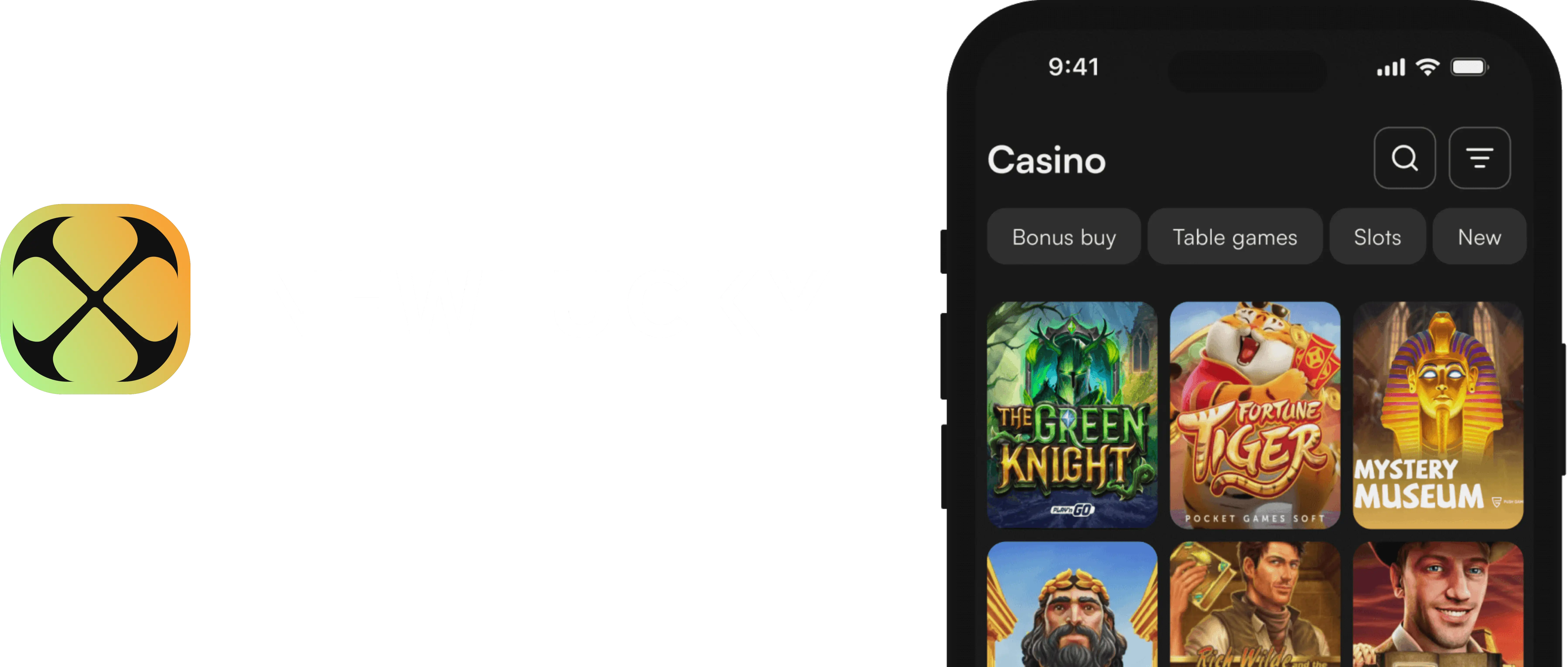 Newlucky Casino App-schermafbeelding